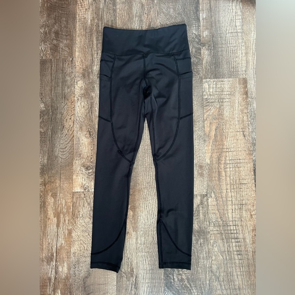Zyia Active Womens Legging Light N Tight Black High Rise Pocket Size 2 - Picture 2 of 5